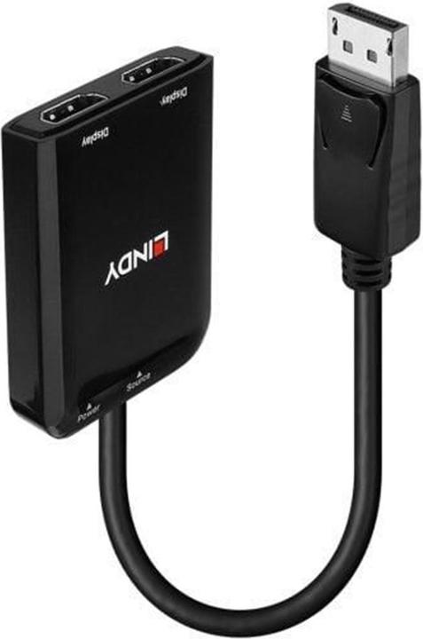 Produktbild Lindy DisplayPort auf 2 Port HDMI MST Hub (HDMI, 4.90 cm)