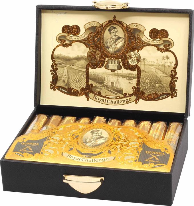 Produktbild Gurkha Cigars Gurkha Royal Challenge Robusto (Parejo, Robusto)