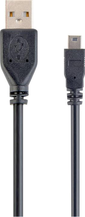 Actual product image Gembird USB cable USB (M) to mini USB, type B (M) (1.80 m, USB 2.0)