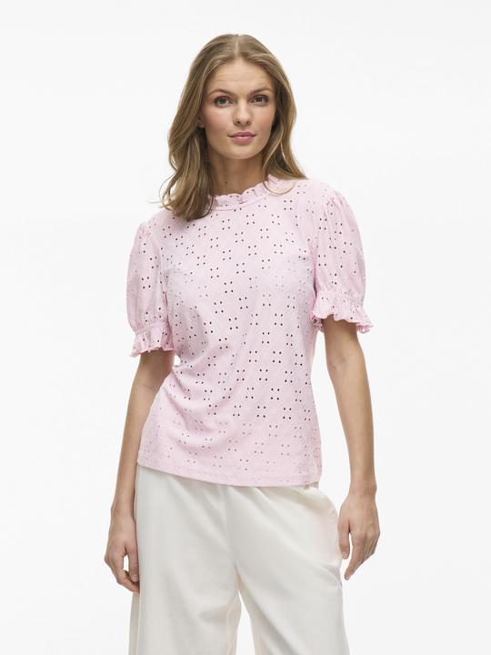 Actual product image Vila Besticktes Oberteil mit kurzen Ärmeln (S)