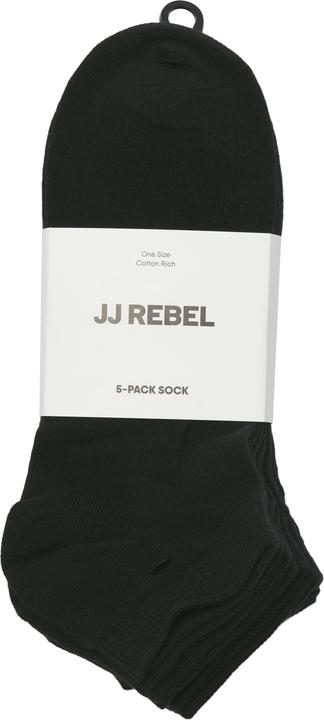 Actual product image Jack & Jones Jrebrebel Logo Short Socks 5 Pack (5-pack, One size)