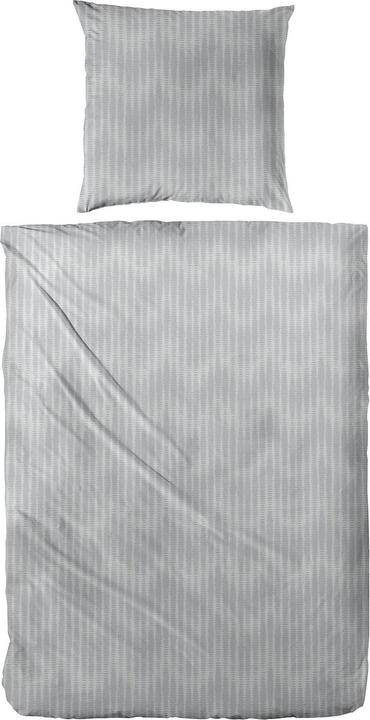 Produktbild Enrico Coss Feinbiber Bettwäsche Helder grau (135x200 cm, 80x80 cm)