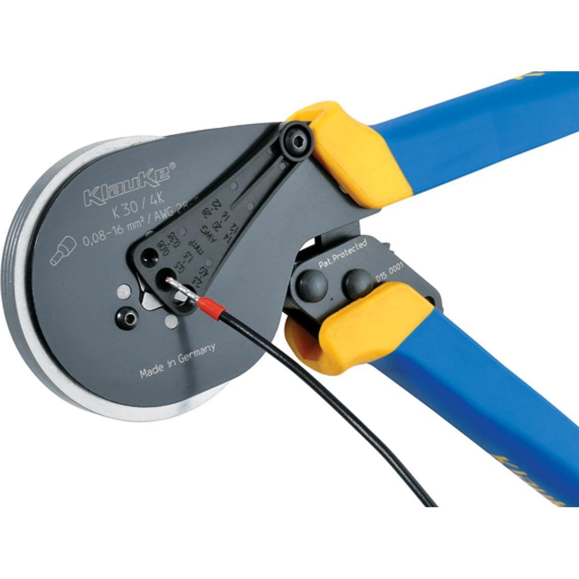 Thumbnail - Klauke, Zange, Ratchet hand tool for cable end sleeves (215 mm)