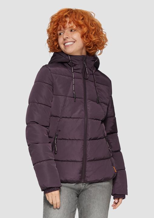 Produktbild S.Oliver Outdoor-Jacke Wattierte Steppjacke mit Kapuze (S)