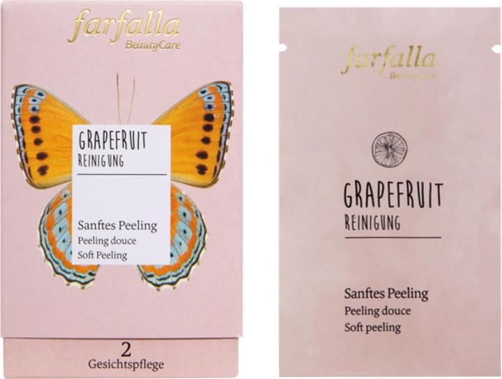 Image du produit Farfalla GRAPEFRUIT Nettoyage - Peeling doux (Exfoliant nettoyant, 10 ml)