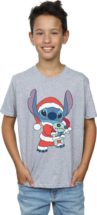 Immagine prodotto Disney Lilo And Stitch Stitch Christmas Maglietta Ragazzi (128)
