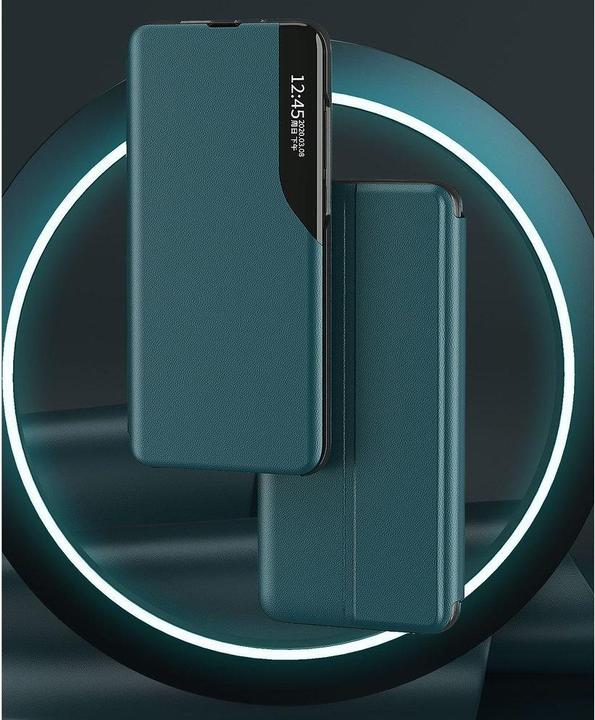 Image du produit Hurtel Eco Leather View Case Elegant Flip Cover Case with Stand Function Xiaomi Redmi K40 Pro + / K40 Pro / (Xiaomi Redmi K40 Pro, Xiaomi Redmi K40 Pro+)