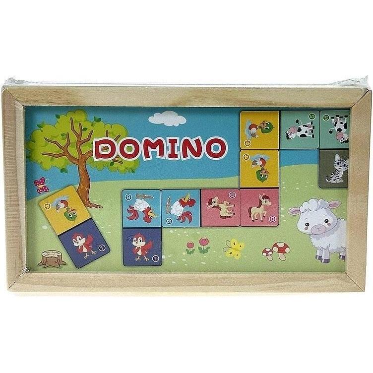 Adar Dominotiere aus Holz