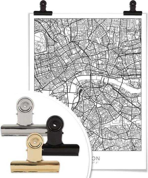 Image du produit Trenddeko Plan de Londres (120 x 150 cm)