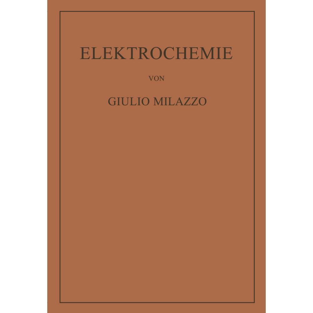 Elektrochemie, Fachbücher