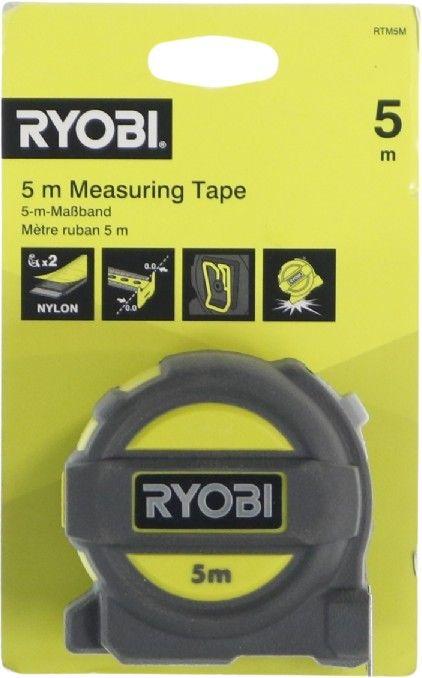 Actual product image Ryobi Measuring tape 5m RTM5M (5 m)