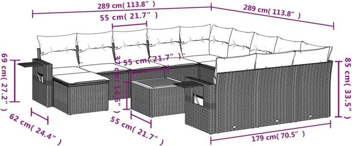 Produktbild vidaXL Sophie