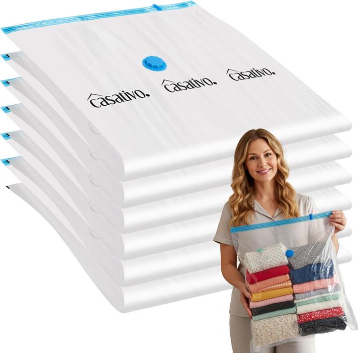 Image du produit Casativo Lot de 6 sacs sous vide