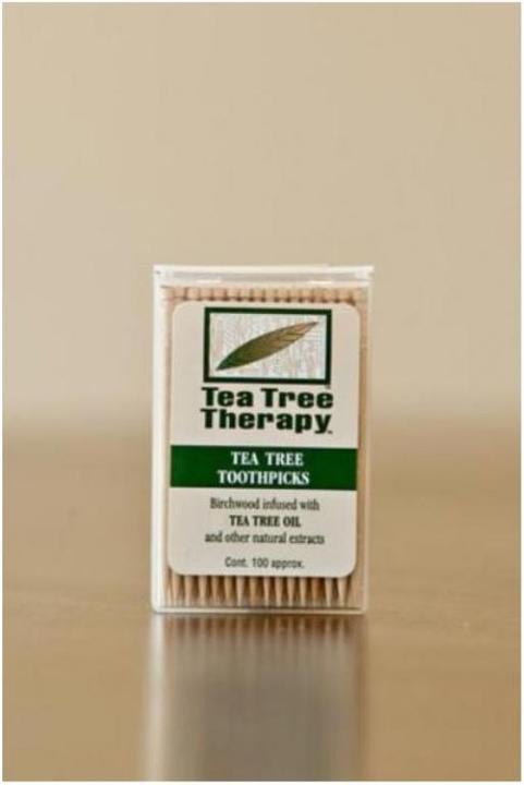 Tea Tree Therapy Zahnstocher zum Kauen Tea Tree (100 x)
