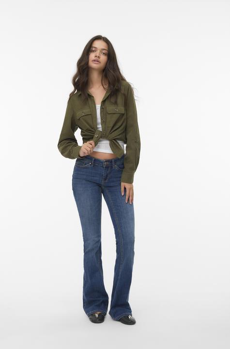 Produktbild Vero Moda VMSIGI Niedrige Taille Ausgestellt Jeans Ausgestellt (32)