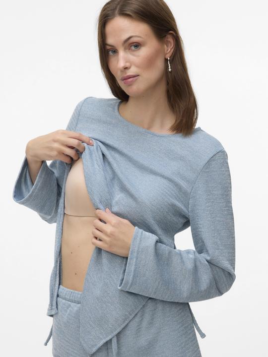 Immagine prodotto Mamalicious Normal geschnitten Rundhals Top Bluse (L)