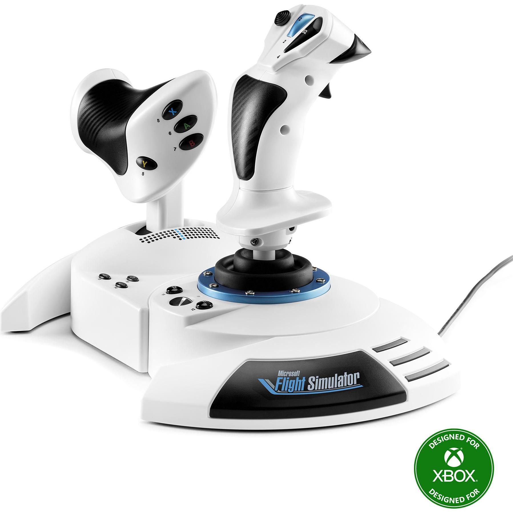 Thrustmaster T. Volo Hotas One MSFS Edizione Speciale (Windows, Xbox One X, Xbox One S, Xbox Series X, Xbox Serie S), Controller gaming, Bianco