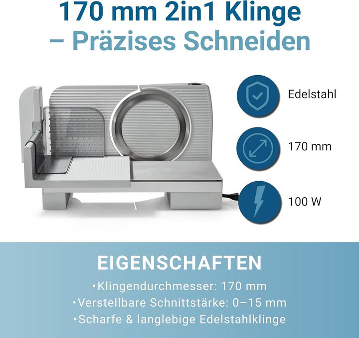 Immagine prodotto Eurel Elektrischer Allesschneider RS72