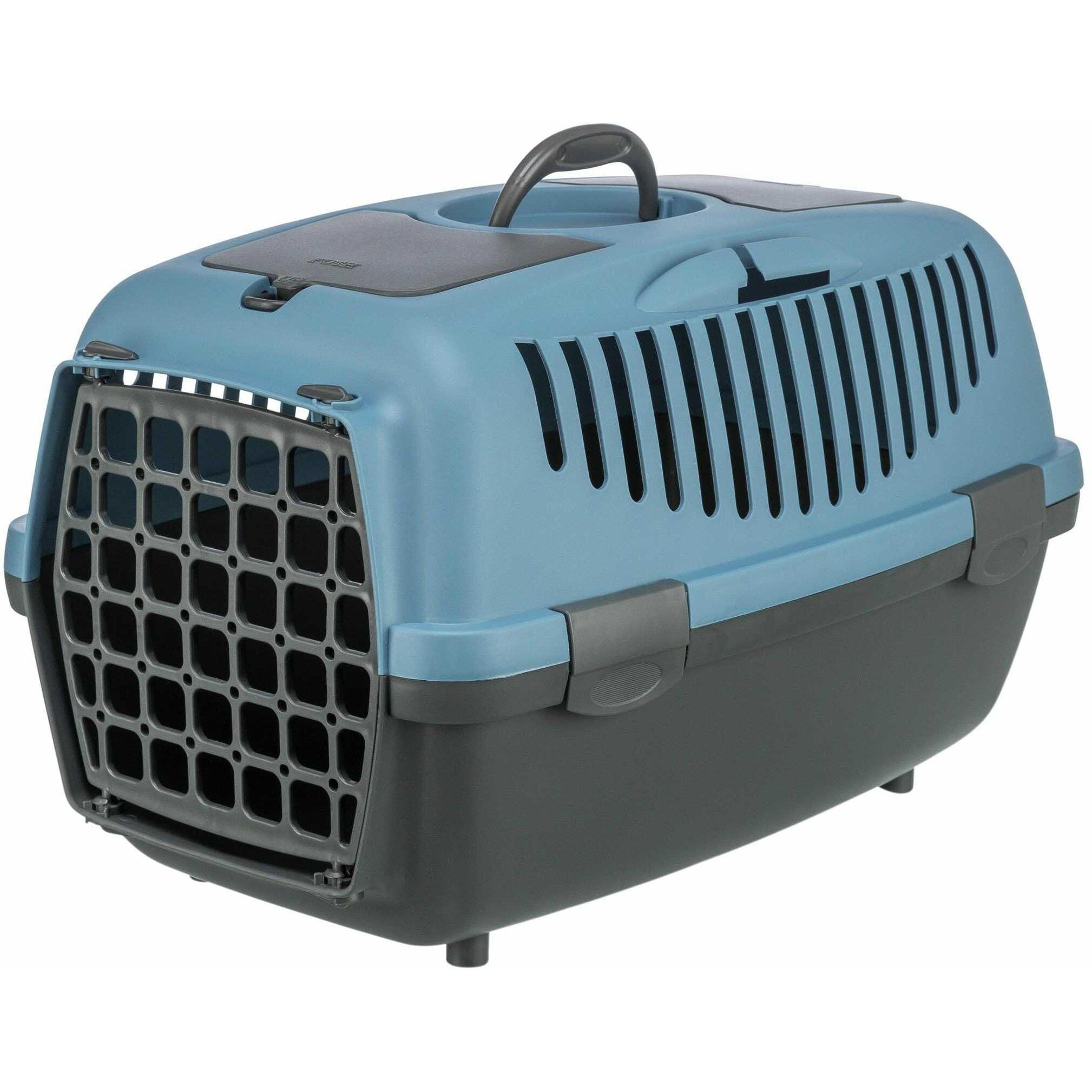 Comparer les prix de Cage de transport Capri pour chien et chat - Medium Bleu