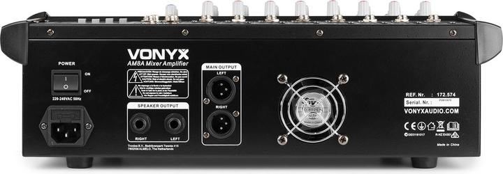 Produktbild Vonyx AM8A (Studio- und Livemixer)