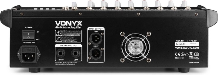 Image du produit Vonyx AM8A (Studio et mixeur live)