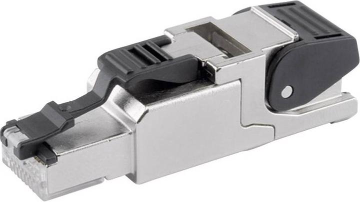 Image du produit Telegärtner Connecteur, TP/RJ45, câblable sur site, CAT6A, MFP8 T568A, paquet de 10 (J00026A2110(paquet de 10))