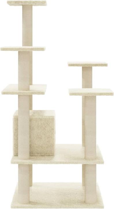 Produktbild vidaXL Katzenbaum (110 cm, Hellgrau)