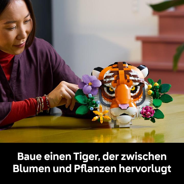 Immagine prodotto LEGO Fauna Collection - Tiger (31217, LEGO Art)