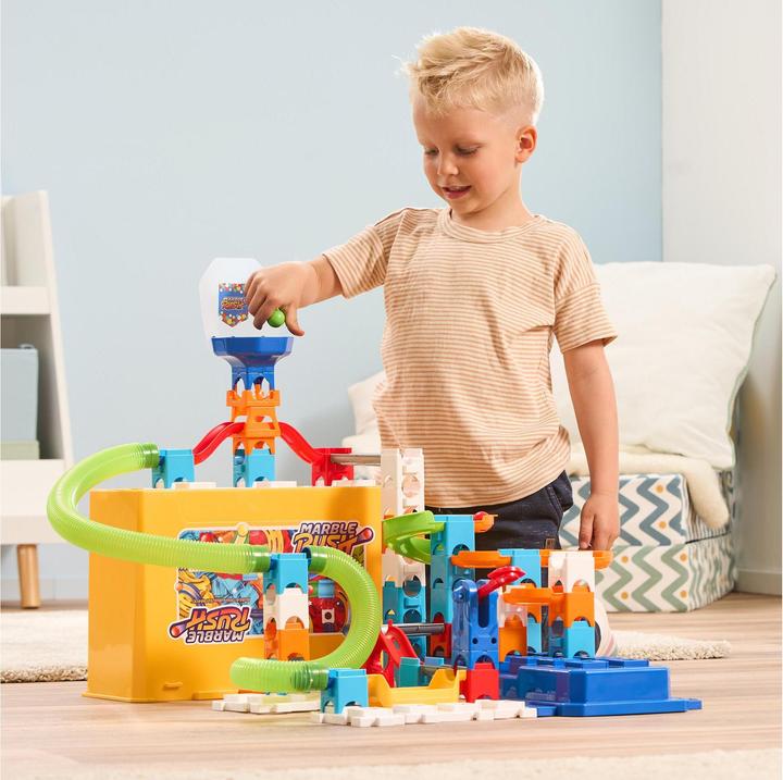 Productafbeelding VTech Marble Rush - Bouw & Bewaar Dozenset M400