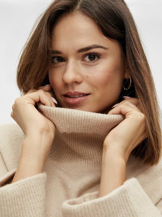 Produktbild Vila Bindegürtel Strickkleid (L)