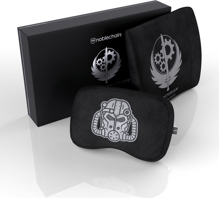 Image du produit noblechairs Kit d'oreillers en mousse à mémoire de forme - édition Brotherhood of Steel
