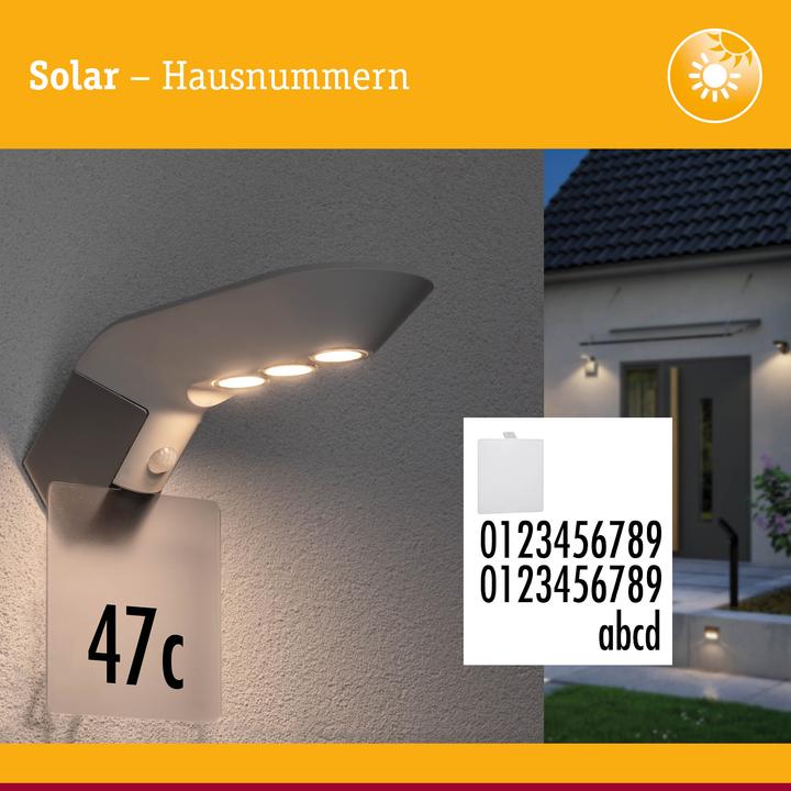 Produktbild Paulmann Solar Wandleuchte Zubehör Soley