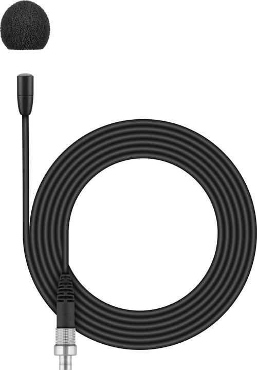 Actual product image Sennheiser MKE ESSENTIAL OMNI-BLACK-3-PIN lavalier/attachable microphone