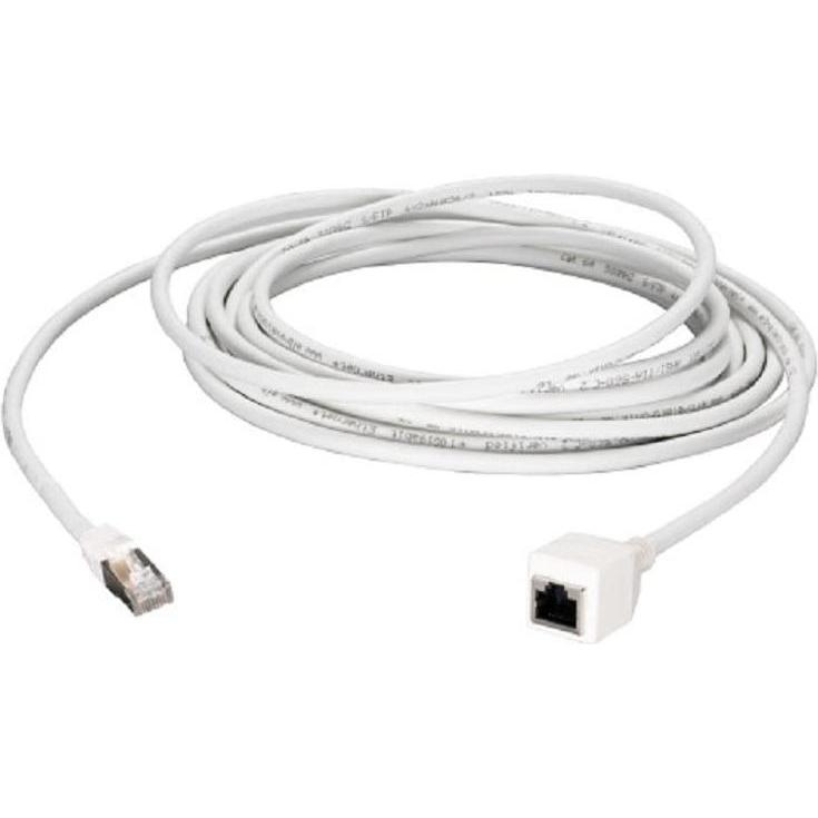 EFB Elektronik RJ45 Patchkabelverlängerung Cat.6A, S/FTP, AWG26, weiss, 3m (S/FTP, CAT6a, 3 m), Netzwerkkabel