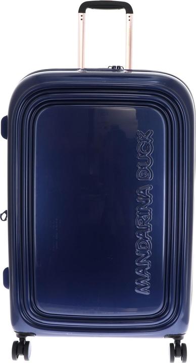 Actual product image Mandarina Duck Logoduck + Metal 4 Rollen Trolley 75 cm mit Dehnfalte (83 l)