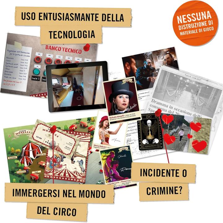 Produktbild Hidden Games In bilico su un filo (IT) - Gioco investigativo (Italienisch)