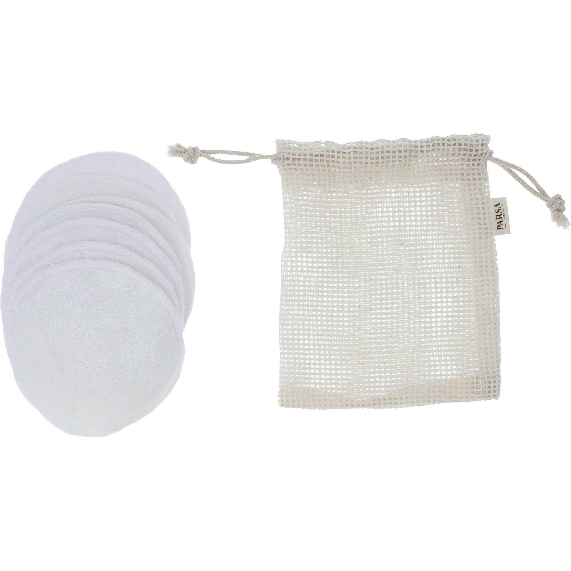 Parsa Beauty, Gesichtsreinigung, PARSA Reinigungs Pads aus Bambus-Viskose 7 Stk. (Reinigungstücher)