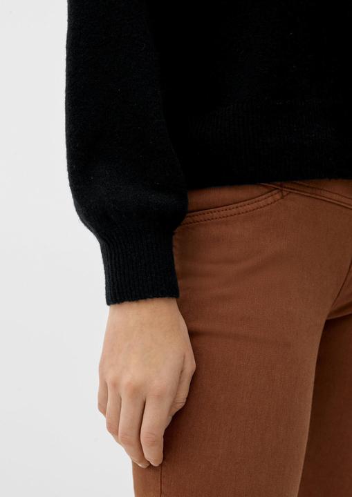 Produktbild s.Oliver Strickpullover Strickpullover aus Wollmix (40)