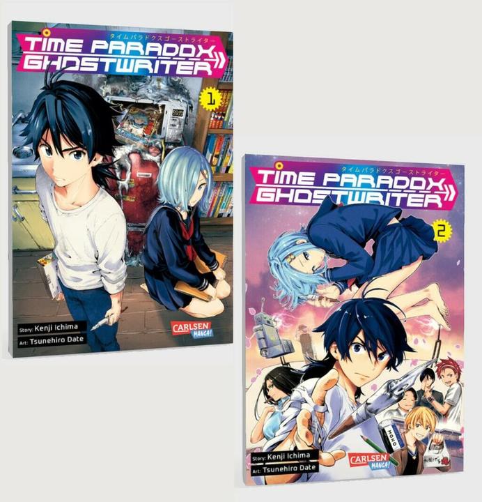 Actual product image Time Paradox Ghostwriter Komplettpack 1-2 (German, Kenji Ichima, Sascha Mandler, Tsunehiro Date, 2024)