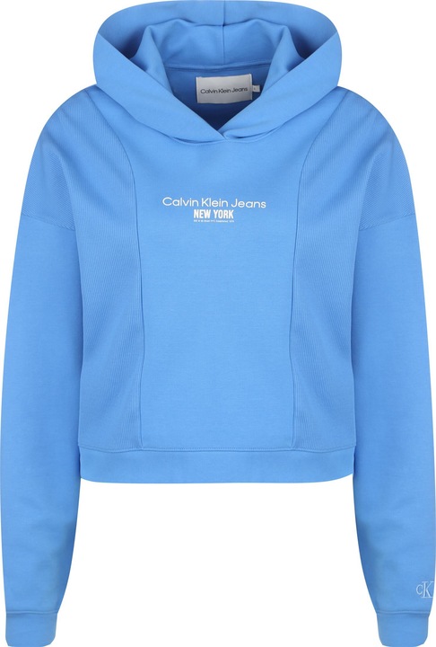 Actual product image Calvin Klein Jeans Rib Insert Interlock Hoodie - 89179 (S)