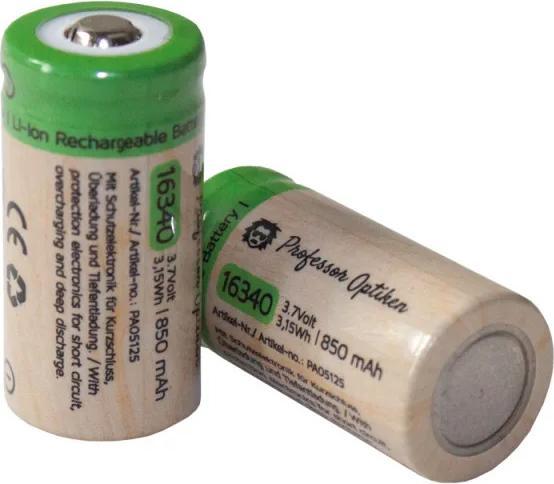 Produktbild Professor Optiken CR123A Accu Li-Io (850 mAh)