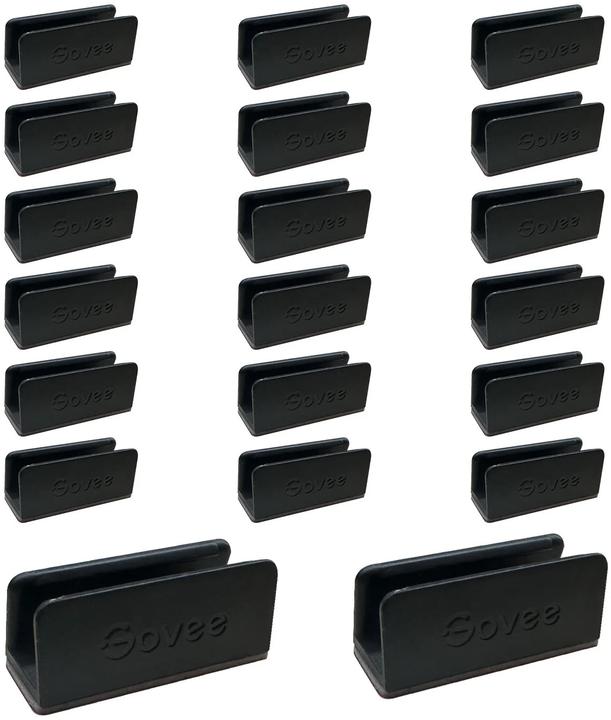 Govee Neon Rope Light 2 Bracket - 20 pcs- Black