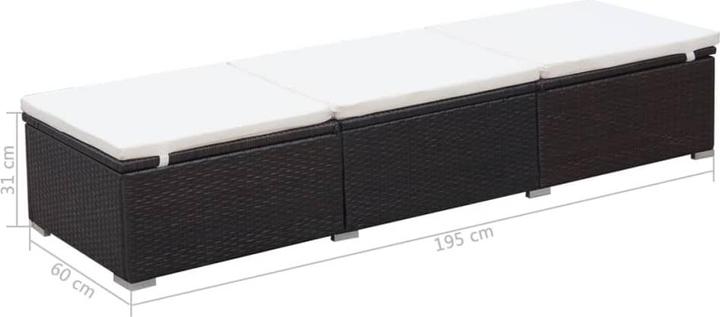 Immagine prodotto vidaXL Sonnenliege (195 cm)