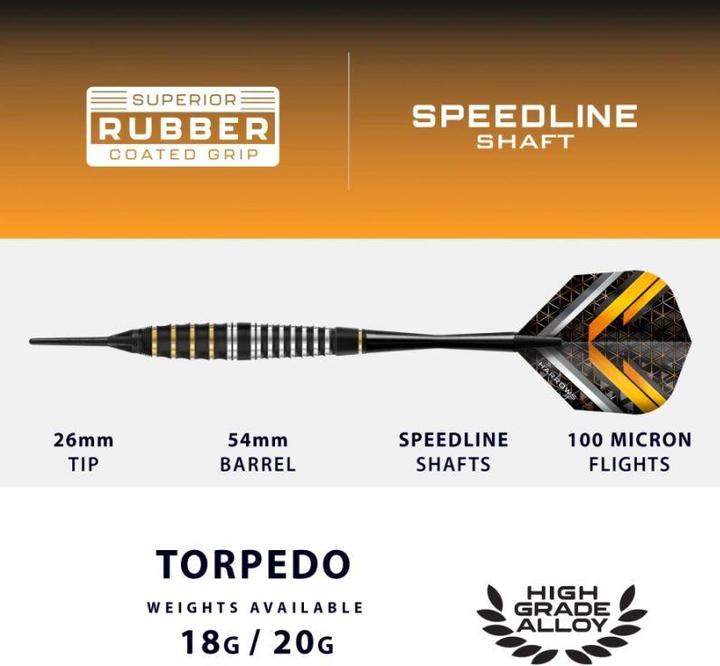 Image du produit Harrows Vulcan Softtip 18g (18 g)