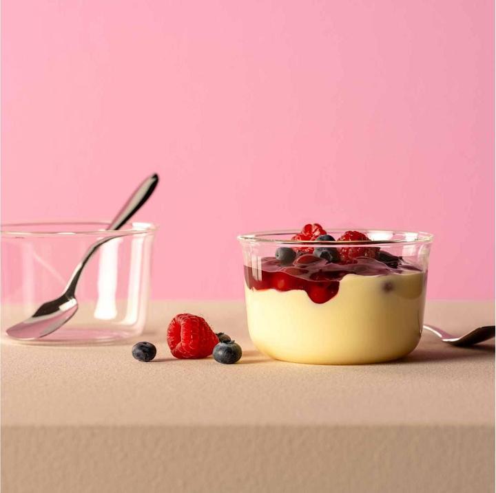 Produktbild Leonardo Schale mit Löffel Vetro 4-teilig, Transparent (9 cm, 0.27 l, 2 x)