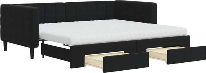 Produktbild vidaXL ausziehbares Tagesbett