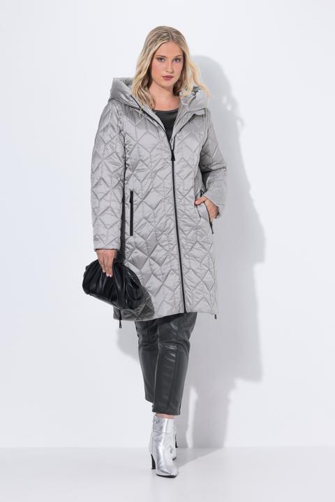Immagine prodotto Ulla Popken Cappotto trapuntato, funzionale e idrorepellente HYPRAR con cappuccio