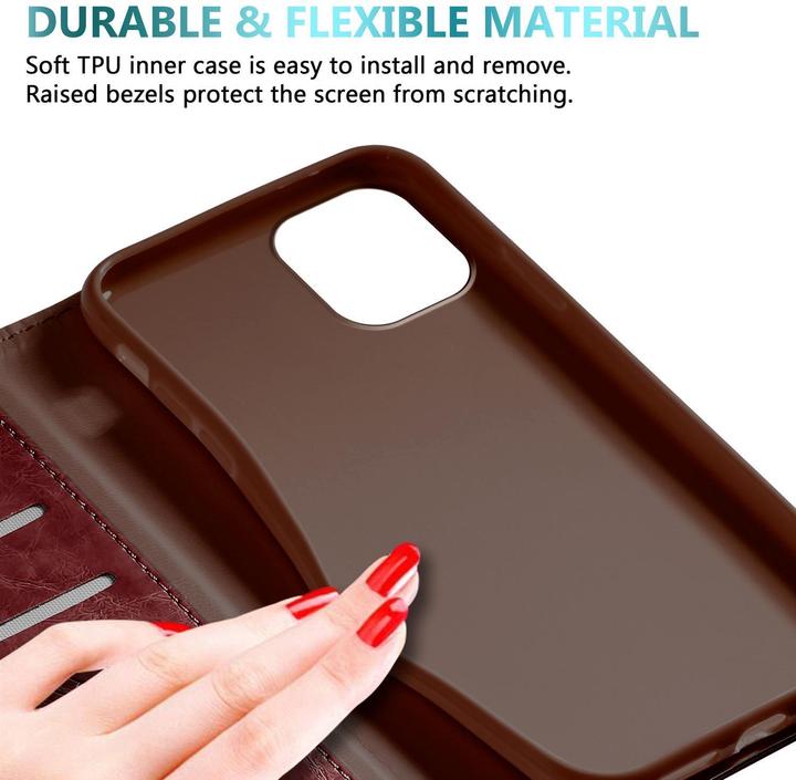 Image du produit Cadorabo Pochette Book avec ornements (Apple iPhone 12 Pro Max)