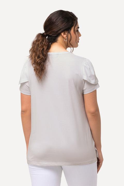Actual product image Ulla Popken Beach Graphic Short Sleeve Tee (50, 52)
