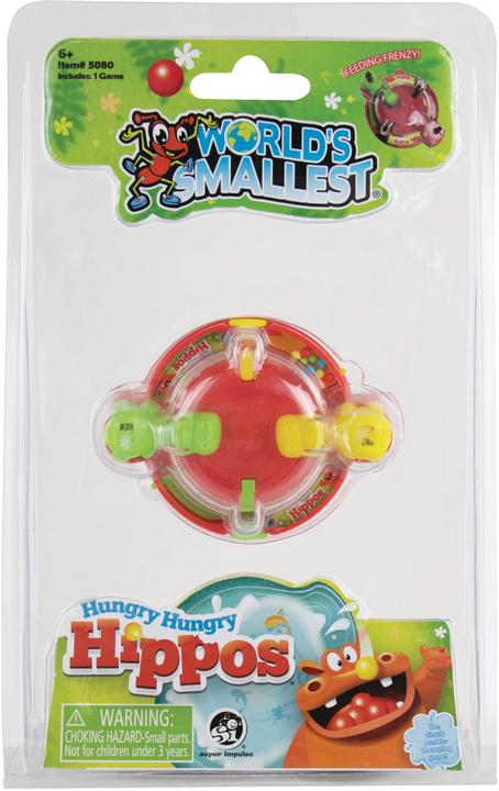 Produktbild Super Impulse Worlds Smallest Hungry Hippo (6) (Deutsch, Englisch, Französisch, Italienisch, 2 Spieler)